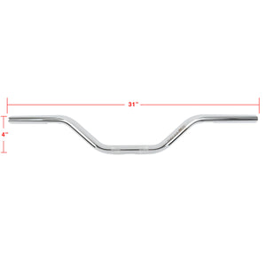 Mid Bend Bars - Chrome