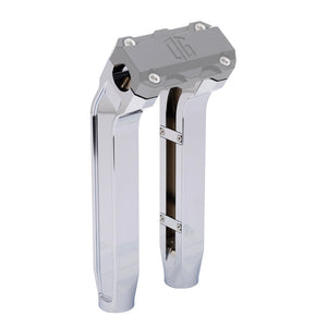 Chrome OG 10.5 inch Pull Back Riser Legs