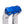 OG Aluminum 10.5 inch Pull Back Risers with Blue Standard Top Clamp