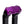 OG Black 10.5 inch Pull Back Risers with Purple Standard Top Clamp