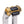OG Aluminum 10.5 inch Straight Risers with Gold Plating Digital Gauge Cut Out Top Clamp