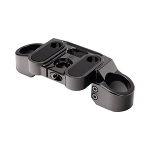 Black Chrome OG 2018-Up Softail 49mm Drop 1 inch Top Triple Tree