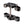 Black Chrome OG 2018-Up Softail 49mm Drop 1 inch Triple Trees kit