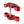 Red OG 2018-Up Softail 49mm Drop 1 inch Triple Trees kit