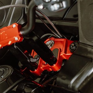 OG 2024-Up Touring Drop 1" Top Triple Tree installed on a 2025 Road Glide