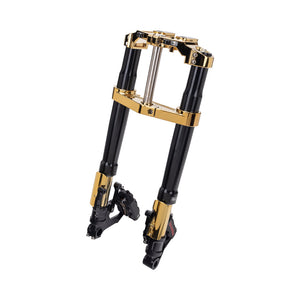 OG Gold Plating 2024-Up Touring Inverted Front End Complete kit Drop 1"