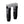 Black OG 6.5 inch Straight Riser Legs