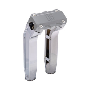 Chrome OG 8.5 inch Pull Back Riser Legs