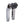 OG Chrome 8.5 inch Pull Back Risers with Black Chrome Digital Gauge Cut Out Top Clamp