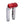 OG Chrome 8.5 inch Pull Back Risers with Red Standard Top Clamp