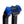 OG Black 8.5 inch Straight Risers with Blue Digital Gauge Cut Out Top Clamp