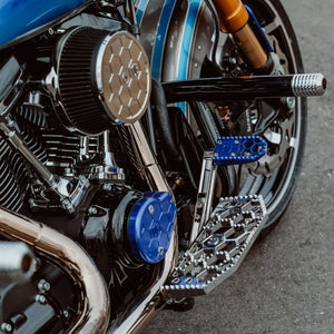OG Adjustable Brake Arm V2 for Harley-Davidson Touring Models installed on a 2026 Road Glide FLTR