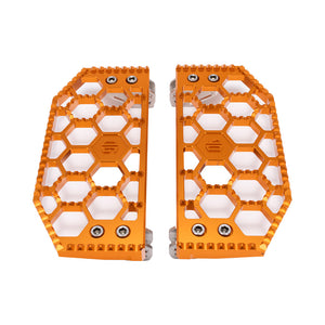 Orange Floorboards for Harley Davidson Touring Model