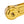 Gold Billet Pivot Cover for OG Adjustable Brake Arm Touring Models