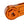 Orange Billet Pivot Cover for OG Adjustable Brake Arm Touring Models