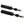 Harley Davidson Dyna Black Rear Shock Sliders
