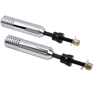 Harley Davidson Dyna Chrome Rear Shock Sliders