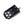 Black Harley Davidson and Indian Touring Bagger Brake Pedal Gripper kit for Adjustable Brake Arm