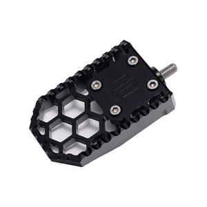 Black Harley Davidson and Indian Touring Bagger Brake Pedal Gripper kit for Adjustable Brake Arm