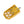 Gold Harley Davidson and Indian Touring Bagger Brake Pedal Gripper kit for Adjustable Brake Arm