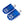 Blue Harley Davidson OG HoneyComp V3 Foot Pegs