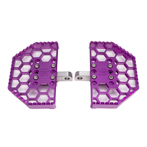 Original Garage Moto Purple Mini Floorboards for Harley-Davidson