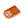 Orange Harley Davidson Replacement Gripper Peg