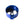 OG Indian Chief Dark Horse Billet Gauge Pod Blue