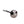 Black Chrome M8 Softail Billet Fork Stem Cap