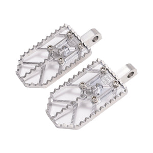 Raw on Aluminum Finish Motocross Style Harley Davidson Foot Peg OG Moto X Foot Pegs