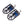 Black on Blue Motocross Style Harley Davidson Foot Peg OG Moto X Foot Pegs