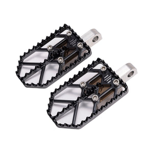 Black on Bronze Motocross Style Harley Davidson Foot Peg OG Moto X Foot Pegs