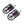 Black on Purple Motocross Style Harley Davidson Foot Peg OG Moto X Foot Pegs