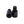 Black Harley Davidson Ohlins Rear shocks 1″ Extensions