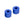 OG Blue Performance 1 inch Risers Extensions