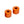 OG Orange Performance 1 inch Risers Extensions