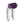 OG Aluminum Performance 8.5 inch Pull Back Riser Legs with Purple Performance Digital Gauge Top Clamp