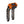 OG Black Chrome Performance 8.5 inch Pull Back Riser Legs with Orange Performance Digital Gauge Top Clamp
