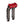 OG Black Chrome Performance 8.5 inch Pull Back Riser Legs with Red Performance Top Clamp