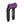 OG Black Performance 8.5 inch Pull Back Riser Legs with Purple Performance Top Clamp