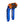 OG Blue Performance 8.5 inch Pull Back Riser Legs with Orange Performance Digital Gauge Top Clamp