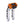 OG Chrome Performance 8.5 inch Pull Back Riser Legs with Orange Performance Digital Gauge Top Clamp