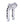 OG Chrome Performance 8.5 inch Pull Back Riser Legs with Chrome Performance Top Clamp
