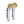 OG Chrome Performance 8.5 inch Pull Back Riser Legs with Gold Plating Performance Top Clamp