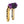 OG Gold Plating Performance 8.5 inch Pull Back Riser Legs with Purple Performance Digital Gauge Top Clamp