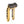 OG Gold Plating Performance 8.5 inch Pull Back Riser Legs with Black Chrome Performance Top Clamp