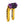 OG Gold Performance 8.5 inch Pull Back Riser Legs with Purple Performance Digital Gauge Top Clamp