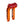 OG Orange Performance 8.5 inch Pull Back Riser Legs with Red Performance Top Clamp