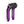 OG Purple Performance 8.5 inch Pull Back Riser Legs with Black Chrome Performance Digital Gauge Top Clamp