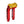 OG Red Performance 8.5 inch Pull Back Riser Legs with Gold Performance Top Clamp
